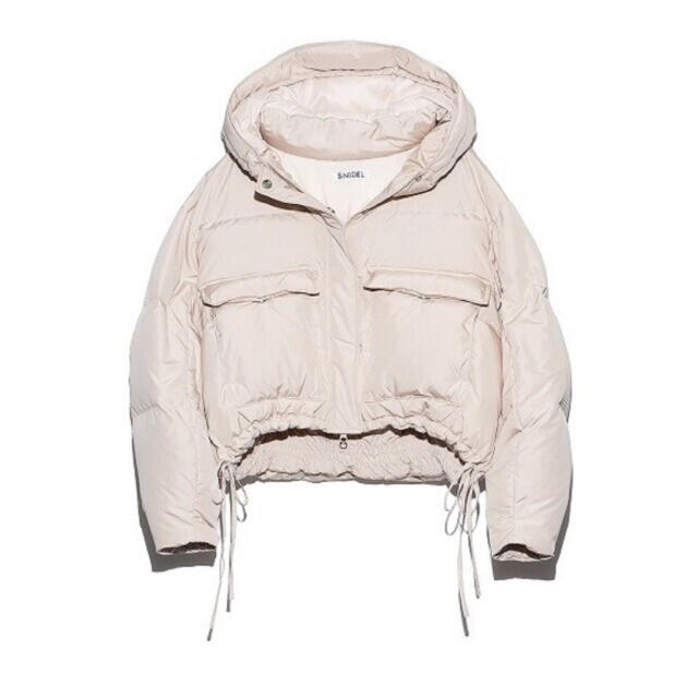 snidel フレンチショートダウン（BEIGE）