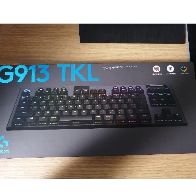 春新作の g913 TKL logicool ゲーミングキーボード PC周辺機器