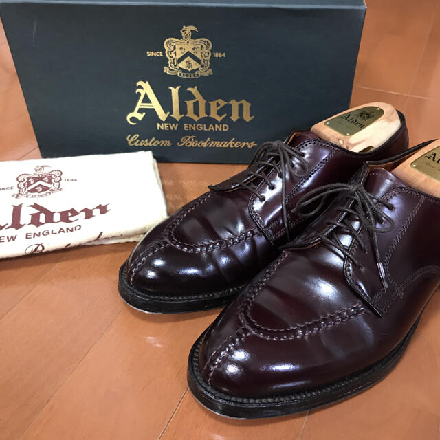 Alden(オールデン)の早い者勝ち‼️極美品　オールデン2210 7D コードバン　アバディーンラスト メンズの靴/シューズ(ドレス/ビジネス)の商品写真