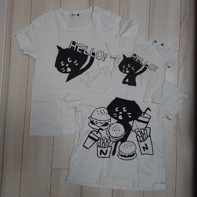 Ne-net(ネネット)の【再値下】にゃー リンクコーデ Tシャツ レディースのトップス(Tシャツ(半袖/袖なし))の商品写真