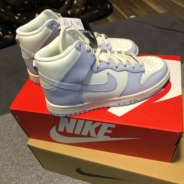ナイキ NIKE Nike Dunk High Sail Football Grey 23.5cmの通販 by
