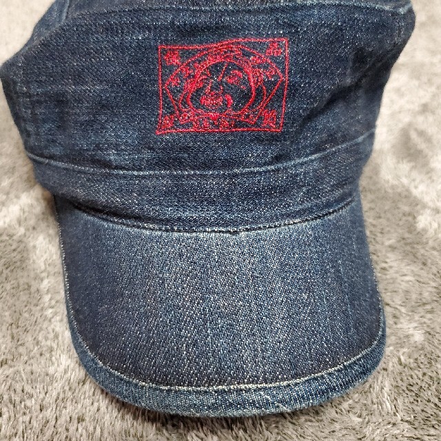 キャップ 帽子　エビス　evisu アーミーキャップ　M