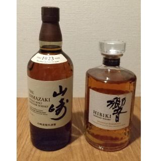 サントリー(サントリー)のサントリー ウイスキー 山崎 響 新品未開封700mlセット(ウイスキー)