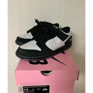 ナイキ(NIKE)の美品 NIKE SB × STAPLE DUNK LOW OG QS 25.5(スニーカー)