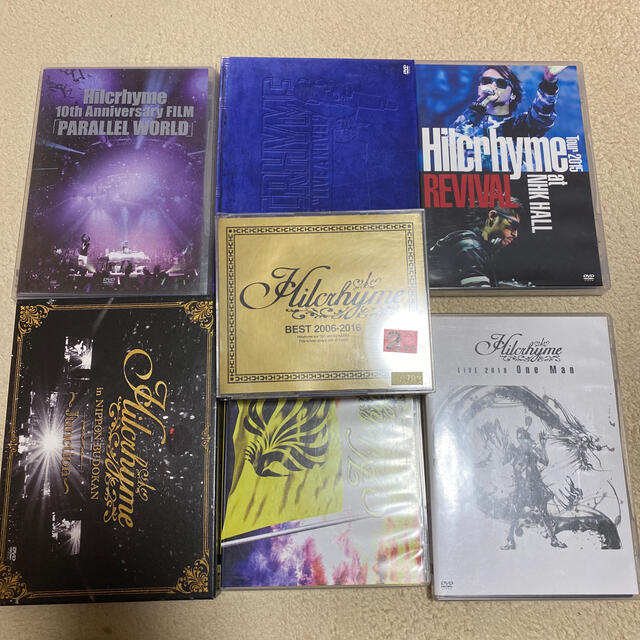 ミュージックヒルクライム　hilcryeme dvd cd まとめ売り