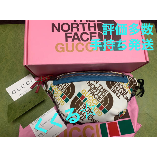 超激得新作 Gucci THE NORTH FACE ベルトバッグ(ポーチ) 入手困難の