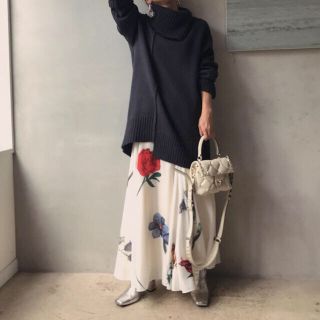 アメリヴィンテージ(Ameri VINTAGE)のAMERI vintage Amanda skirt(ロングスカート)