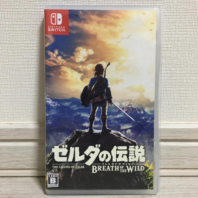 Nintendo Switch(ニンテンドースイッチ)のゼルダの伝説　ブレス　オブ　ザ　ワイルド　Switch エンタメ/ホビーのゲームソフト/ゲーム機本体(家庭用ゲームソフト)の商品写真