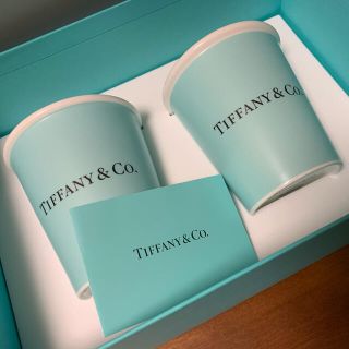 ティファニー(Tiffany & Co.)のティファニー　ボーンチャイナ　2個セット(食器)