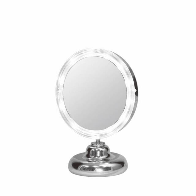 真実の鏡　DX 拡大ミラー(5倍)、等倍鏡の両面 インテリア/住まい/日用品のインテリア小物(卓上ミラー)の商品写真