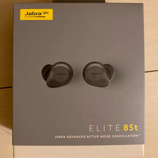 ワイヤレスイヤホンJabra Elite 85t Titanium Black 新品