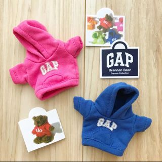 ギャップ(GAP)の《新品、未使用》GAP ガチャ　ガチャガチャ　パーカー　青　ピンク(ぬいぐるみ)