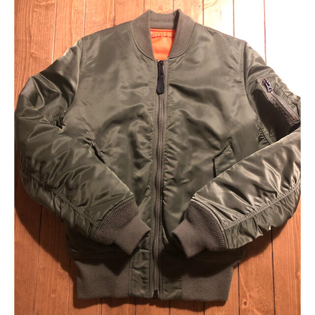 ALPHA INDUSTRIES(アルファインダストリーズ)のALPHA MA-1 ジャケット メンズのジャケット/アウター(フライトジャケット)の商品写真