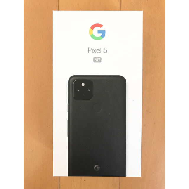 スマートフォン本体【新品未使用】Google Pixel5 128GB 黒 SIMフリー 5G対応