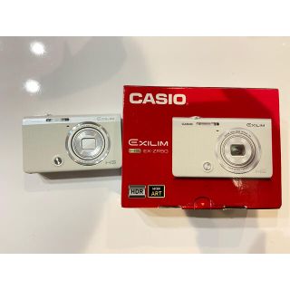 カシオ(CASIO)のCASIO HIGH SPEED EXILIM EX-ZR50WE 中古(コンパクトデジタルカメラ)