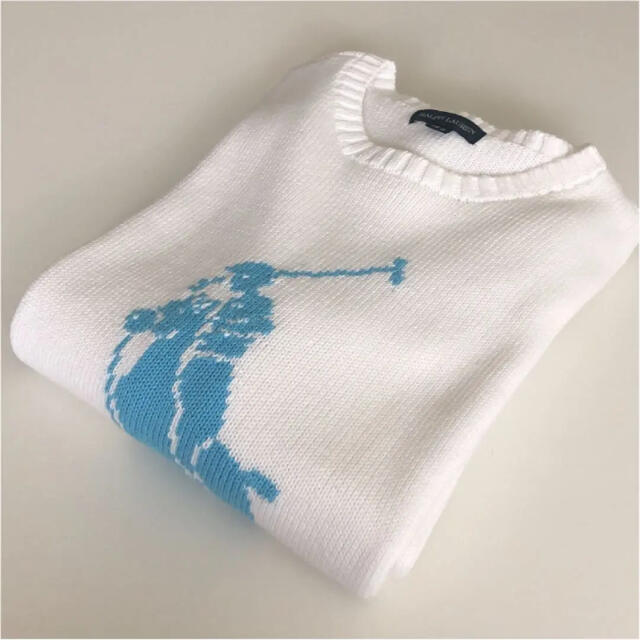 Ralph Lauren(ラルフローレン)のラルフローレン　セーター　ニット　160 ビッグポニー キッズ/ベビー/マタニティのキッズ服男の子用(90cm~)(ニット)の商品写真