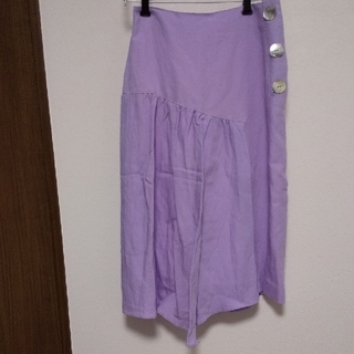 ジルスチュアート(JILLSTUART)のJILLSTUART 紫 スカート ジルスチュアート レディース(ひざ丈スカート)