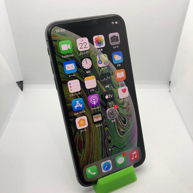 SIMフリー iPhoneXs 64GB ブラック 256