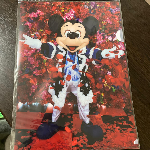 Disney(ディズニー)のミッキー  実写　旧顔　クリアファイル エンタメ/ホビーのアニメグッズ(クリアファイル)の商品写真