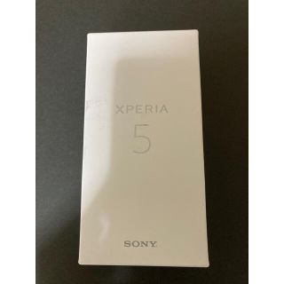 エクスペリア(Xperia)のSONY Xperia5 128GB Red simフリー Dual SIM(スマートフォン本体)