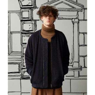 トローヴ(TROVE)のトローヴ POROMIES BLOUSON ドルマンウールブルゾン(ブルゾン)