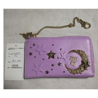 アナスイ(ANNA SUI)の新品　未使用　サンプル品　アナスイ　パスケース　マルチケース　ムーンライト(パスケース/IDカードホルダー)