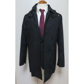 トラディショナルウェザーウェア(TRADITIONAL WEATHERWEAR)の■新品【マッキントッシュ/TWW】極上ステンカラー DERBYHOOD 黒 L(ステンカラーコート)