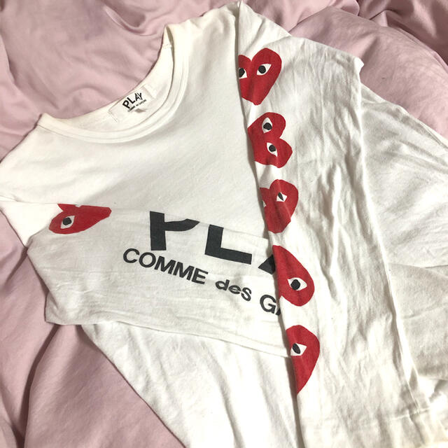 COMME des GARCONS(コムデギャルソン)のPLAY COMME des GARÇONS  レディースのトップス(カットソー(長袖/七分))の商品写真