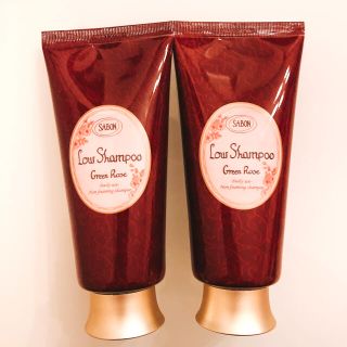 サボン(SABON)のSABON ローシャンプー グリーン･ローズ(200mL) 2本(シャンプー)