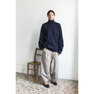 ドゥルカマラ(Dulcamara)のYANTOR 7G Wool Turtle Wide Knit ヤントル　ニット(ニット/セーター)