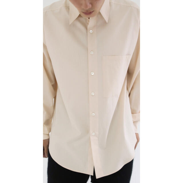 新品未使用 オーラリー WASHED FINX TWILL BIG SHIRTS おすすめ www