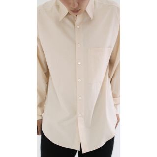 コモリ(COMOLI)の新品未使用　オーラリー　WASHED FINX TWILL BIG SHIRTS(シャツ)