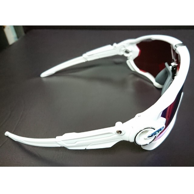 Oakley(オークリー)のオークリーJAWBREAKER Polished White PrizmSnow スポーツ/アウトドアの自転車(ウエア)の商品写真