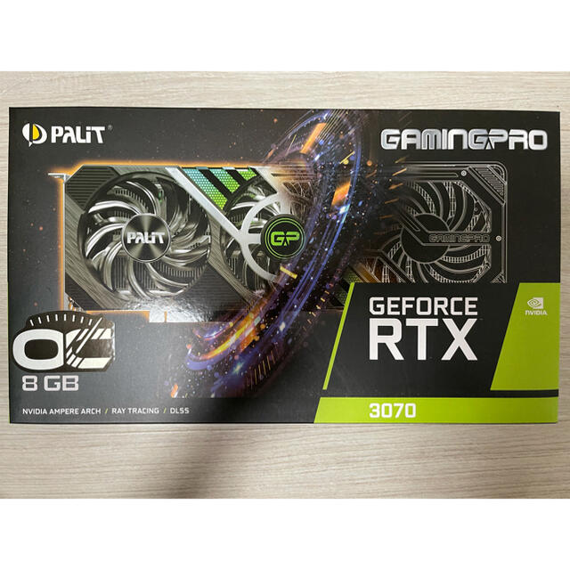 満点の 3070 RTX GeForce Palit GamingPro 8GB OC PCパーツ