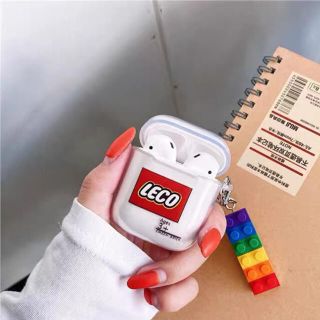 レゴ(Lego)の‼️インスタで大人気‼️AirPods ケース チャーム付 Lego(ヘッドフォン/イヤフォン)