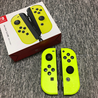 ニンテンドースイッチ(Nintendo Switch)のNintendo Switch Joy-Con ネオンイエロー　動作確認済み(その他)