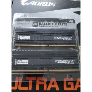 BALLISTIX ELITE/SPORTS DDR4-2666 8GB*2枚(PCパーツ)