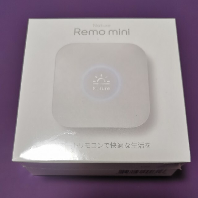 IFTTT対応スマートリモコンNature Remo mini