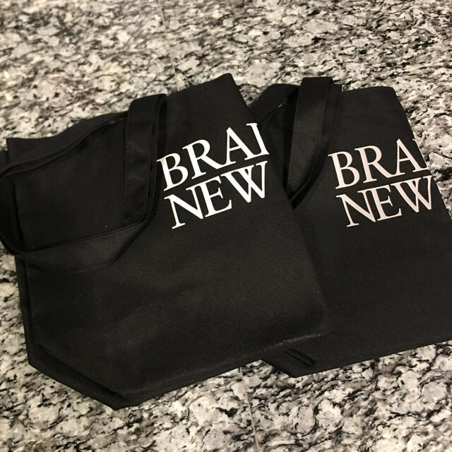 BRADELIS New York(ブラデリスニューヨーク)の新品✴︎2枚セット ブラデリスニューヨーク ショッパー トートバッグ 黒 レディースのバッグ(トートバッグ)の商品写真