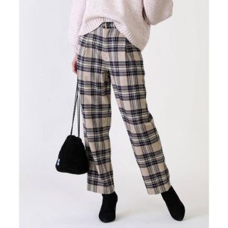 フリークスストア(FREAK'S STORE)のメイ様専用【FREAK’S STORE】ウォッシャブルチェックテーパードパンツ(カジュアルパンツ)