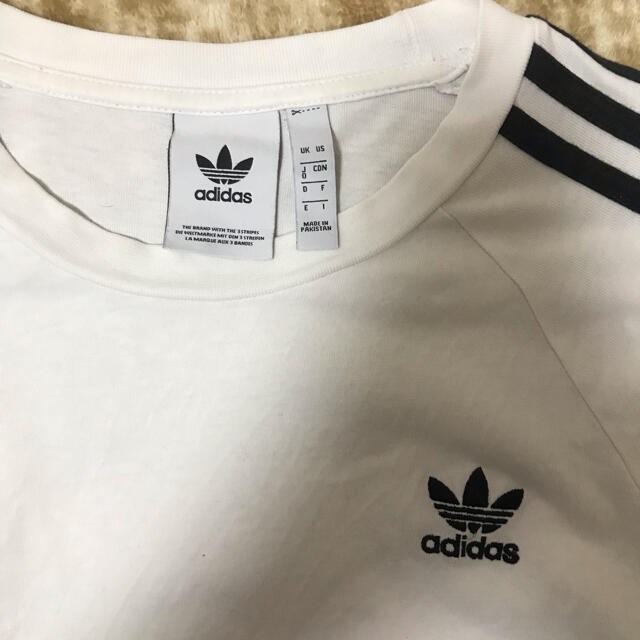 adidas(アディダス)のadidas ロンT Ｌ メンズのトップス(Tシャツ/カットソー(七分/長袖))の商品写真