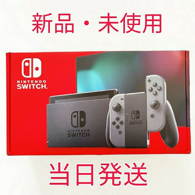 Nintendo Switch ニンテンドースイッチ 本体 グレー - www