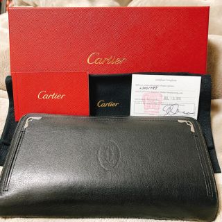 カルティエ(Cartier)のカルティエ　ラウンド長財布(長財布)