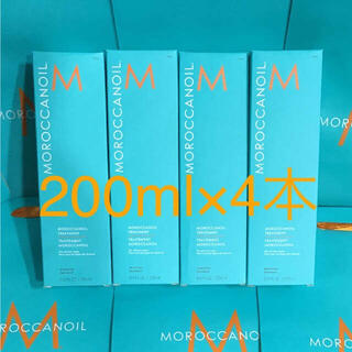 モロッカンオイル(Moroccan oil)の200ml×4本 モロッカン オイル トリートメント 新品 正規品 ラクマパック(オイル/美容液)