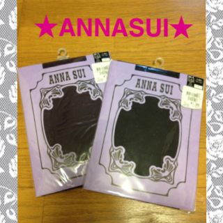 アナスイ(ANNA SUI)の新品未開封♡ANNASUIラメタイツ(タイツ/ストッキング)