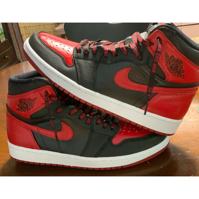 最終値下げ！！Air Jordan 1 High Bred (2001)