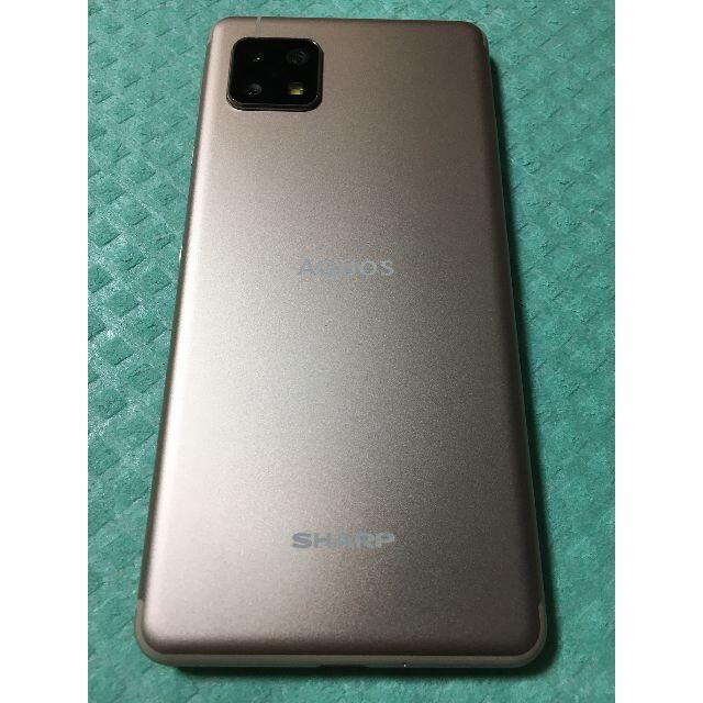 スマートフォン/携帯電話AQUOS sense4  SH-M15 SIMフリー ライトカッパー