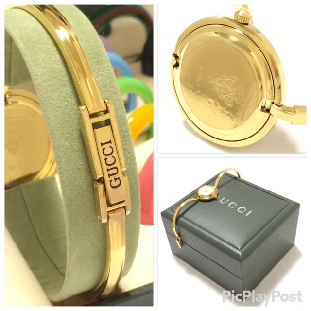 Gucci(グッチ)の1.超美品 グッチ GUCCI 時計 チェンジベゼル レディースのファッション小物(腕時計)の商品写真