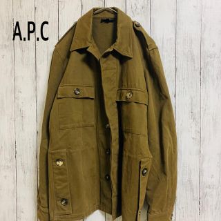 A.P.C アウター ミリタリージャケット ブルゾン - phdm.siam.edu