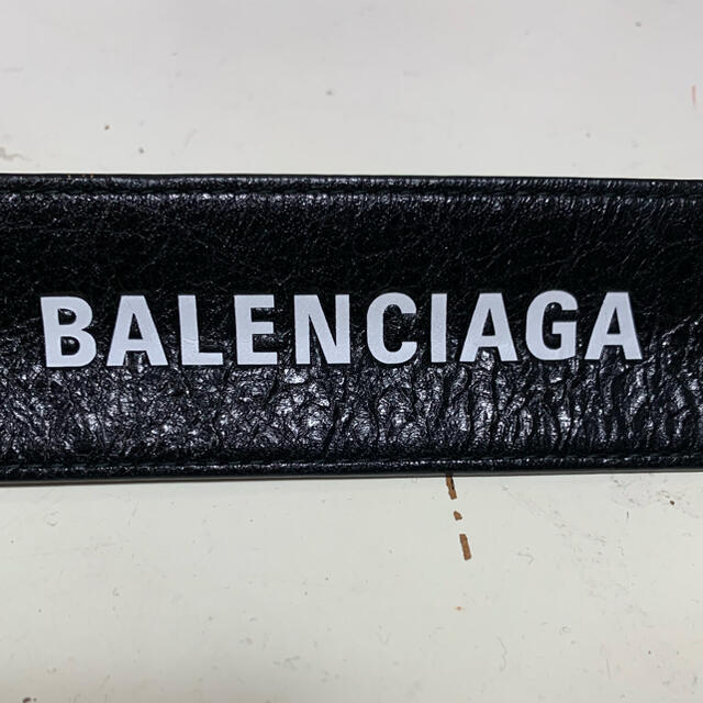 Balenciaga(バレンシアガ)のBALENCIAGA レザーブレスレット メンズのアクセサリー(ブレスレット)の商品写真